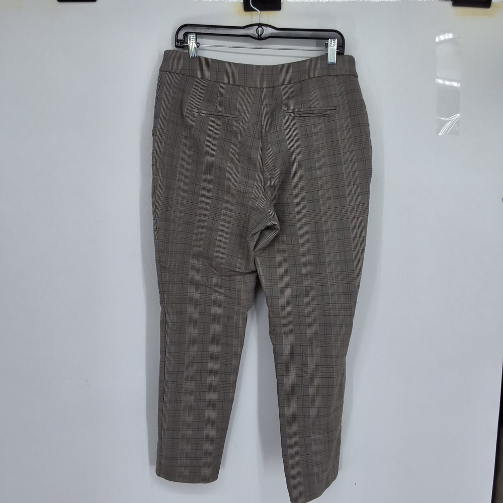 Hilary Radley Large Tan Checkered Pants - Picture 4 of 6